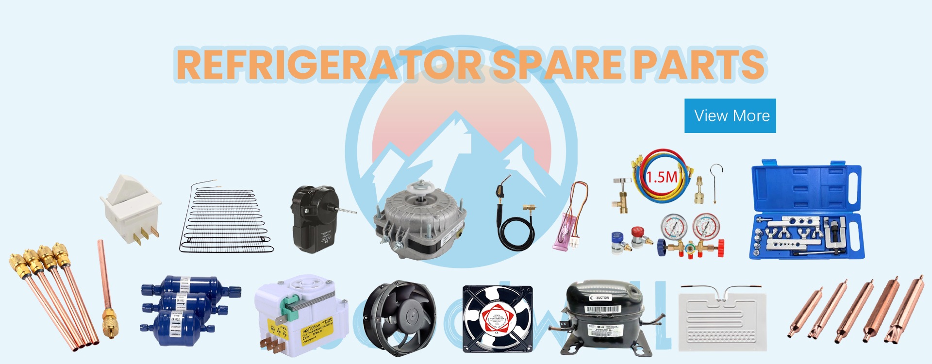 Refrigerator spare parts, Air conditioner spare parts, Filter drier